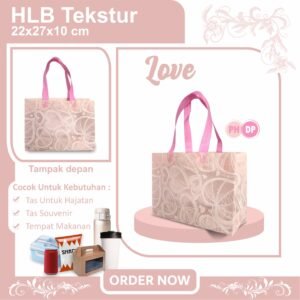 Tas Bingkisan Tas Tahlilan Tas Hantaran Mewah Tas Souvenir Tas Tasyakuran Tas Yasin Tekstur 22x27x10