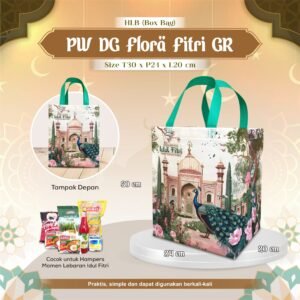 ALTHEA Tas Hampers Lebaran Premium I Tas Lebaran Laminasi Ukuran 30x24x20