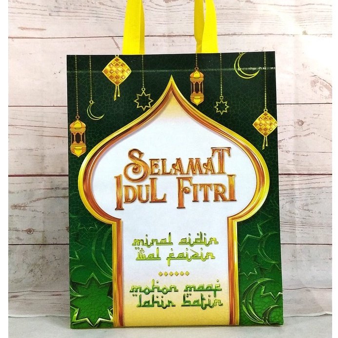 Tas Parcel Lebaran | Tas Hampers Lebaran | Tas Sembako Jumbo | Tas Spunbond Laminasi 39x30x15 - Image 7