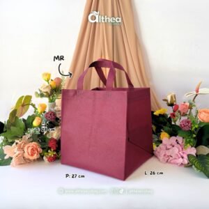 Tas Berkat Hajatan Spunbond 28x27x26 cm – Box Nasi 25x25