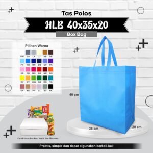 Tas Spunbond Jumbo 100 GSM 40x35x20 – Laundry & Sembako
