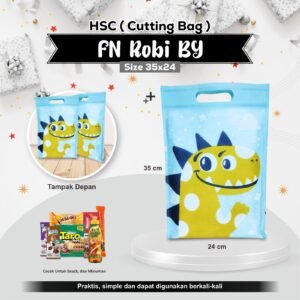 Tas Ulang Tahun Tas Souvenir Tas Goodie Bag Birthday Motif Animal 35x24