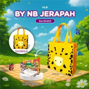 Tas Ultah Anak Goodie Bag Ulang Tahun Tas Anak Ulang Tahun Bento Animal Tas Motif Kartun 25x25x9