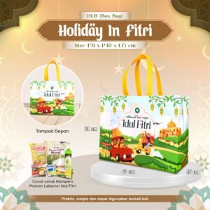 Tas Parcel Lebaran Goodie Bag Idul Fitri Tas Bingkisan Lebaran Tas Hampers Lebaran 31x40x15