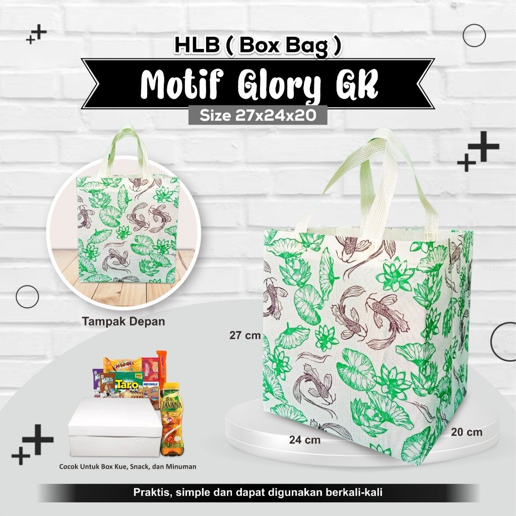 Tas Hajatan Mewah | Tas Kotak Nasi 20x20 | Box Nasi 20x20 | Tas Tasyakuran Tas Besek | Tas Berkat Ukuran 27x24x20 - Image 3