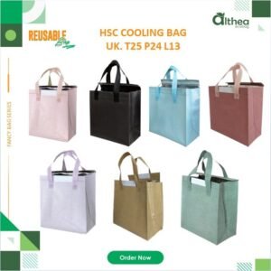 Cooling Bag | Tas Bekal Thermal | Tas Bekal Anti Air | HCB Polos 25x24x13