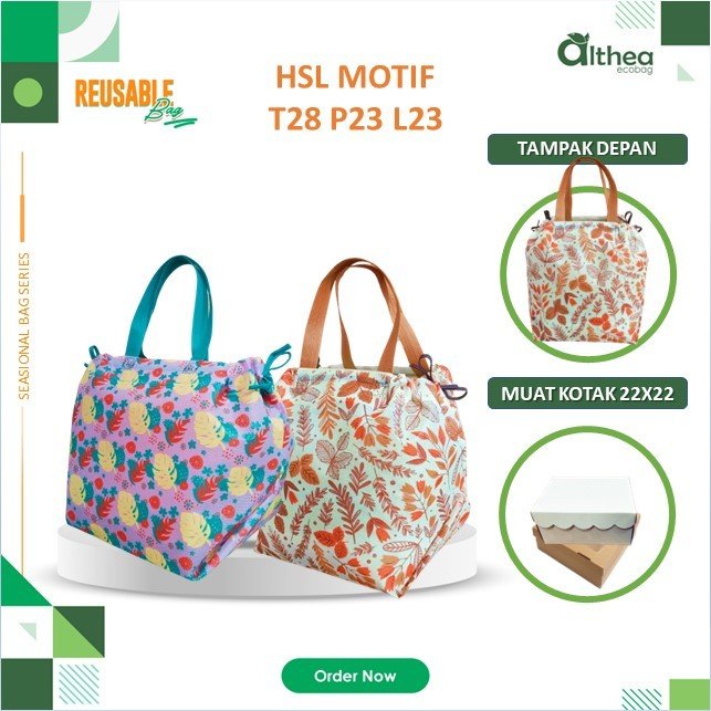 Tas Serut Kotak Nasi | Tas Hajatan Serut Mewah | Tas Tasyakuran Serut | Tas Box Nasi Mewah Serut 28x23x23 - Image 2