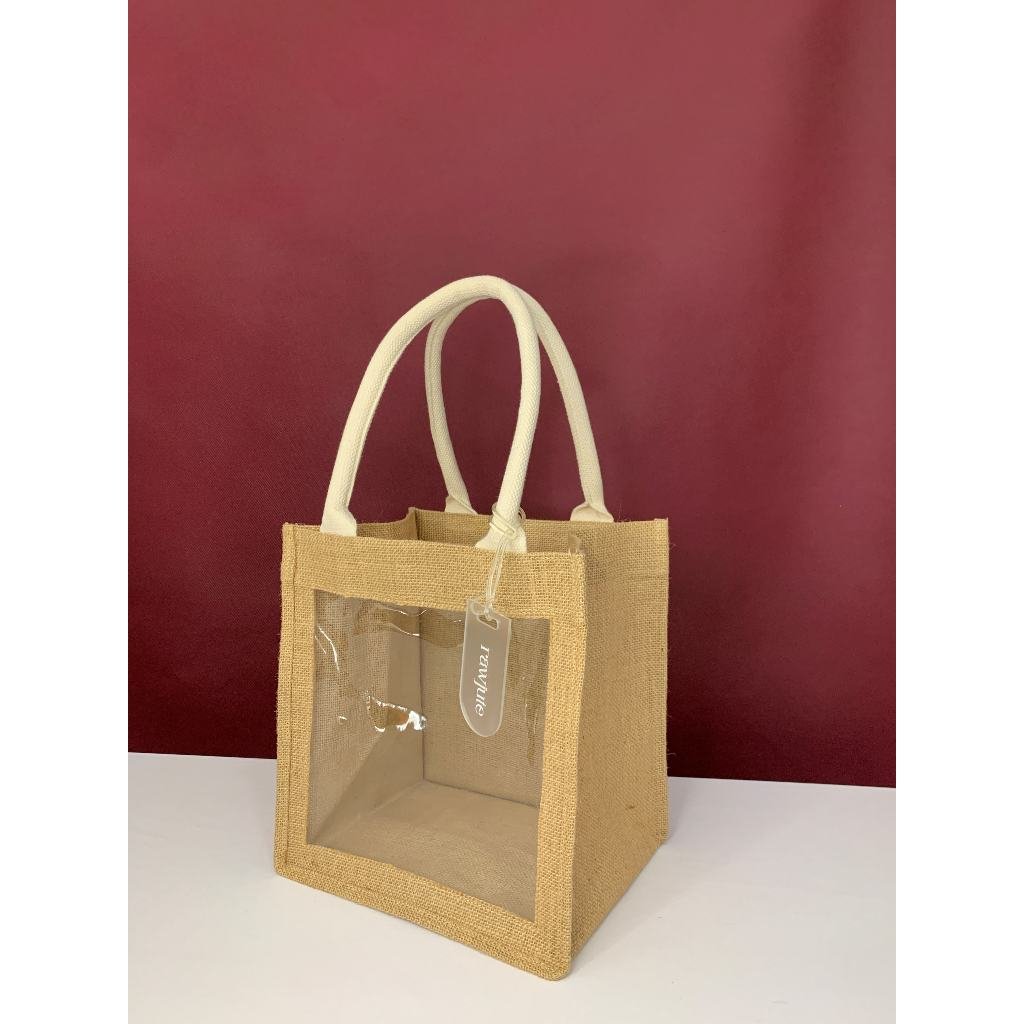 Tas Jute Tote Bag Goni Tas Cantik Goni Tas Karung Goni Goodie Bag Jute Tas Karung Goni Jute - Image 4