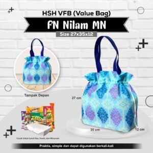 Tas Souvenir Tas Bingkisan Tas Hajatan Tas Snack Tas Roti 27x35x12 Motif