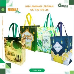 Tas Parcel Lebaran | Tas Hampers Lebaran | Tas Sembako Jumbo | Tas Spunbond Laminasi 39x30x15