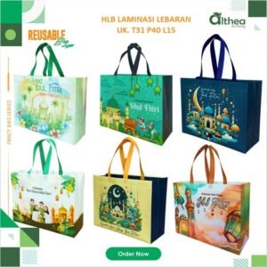 Tas Parcel Lebaran Laminasi | Goodie Bag Idul Fitri | Tas Bingkisan Lebaran | Tas Lebaran 31x40x15
