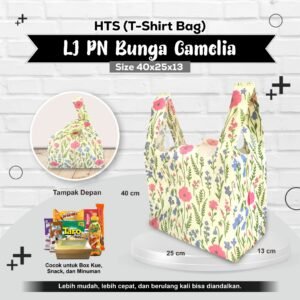 Goodie Bag Spunbond Bentuk Kresek Tas Spunbond Motif Tas Souvenir 40x25x13