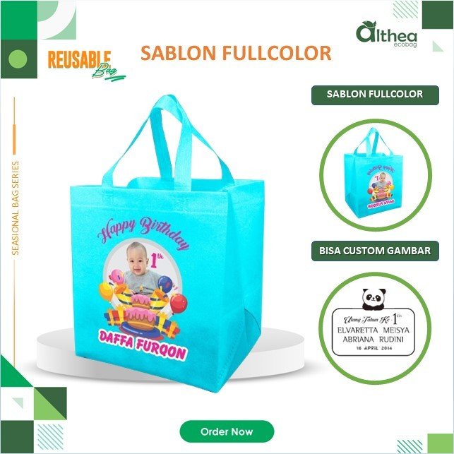 Tambahan Sablon Custom Fullcolor | Sablon Tas Spunbond Full Color