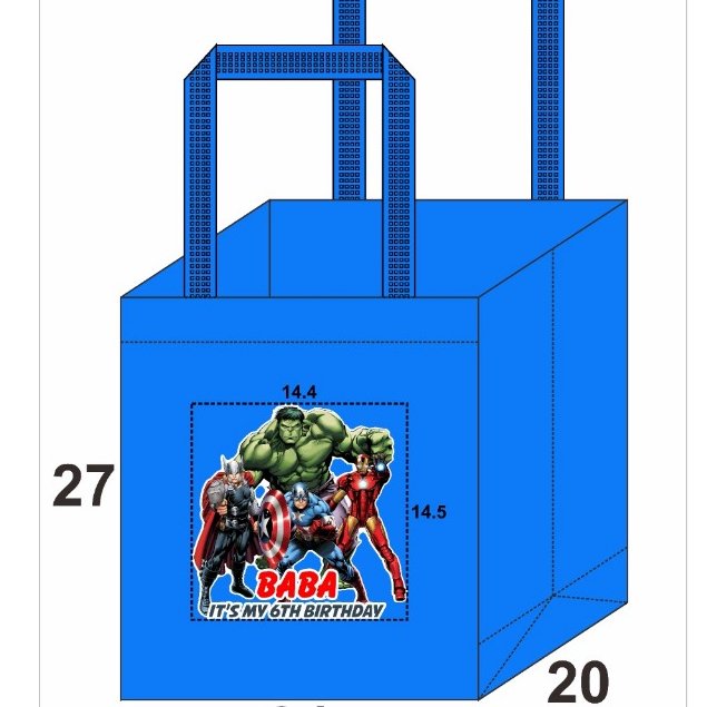 Tambahan Sablon Custom Fullcolor | Sablon Tas Spunbond Full Color - Image 3