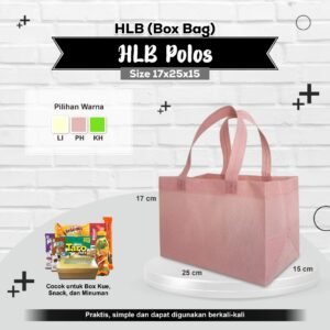 Tas Bakery Goodie Bag Toples Tas Hampers Cookies Tas Cake Tas Spunbond Tas Toples Jar Tas Spunbond Polos 17X25X15