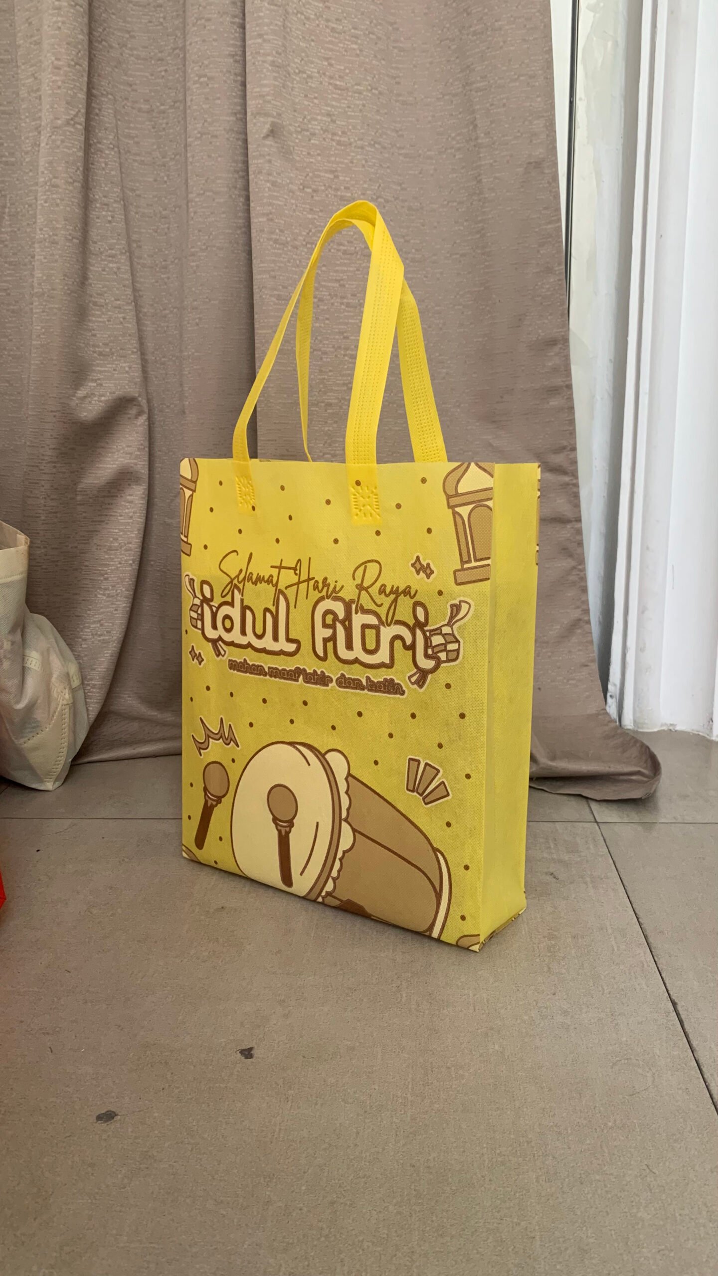 Tas Spunbond Lebaran Idul Fitri Goodie Bag Idul Fitri Lebaran Tas Hari Raya Idul Fitri Lebaran 40x29x08 - Image 3