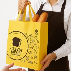 Tas Bakery Tas Packaging Spunbond Tas Spunbond Custom Olivia Bakery