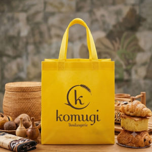 Supplier Tas Spunbond Tas Bakery Custom Packaging Spunbond Custom