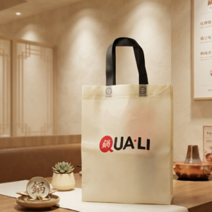 Tas Custom Restaurant Supplier Packaging Spunbond Tas Resto Tas Branding Tas Spunbond Custom untuk Restoran Catering dan Rumah Makan