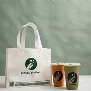 Tas Spunbond Custom | Goodie Bag Custom Brand | Tas Packaging Custom Coffe Shop