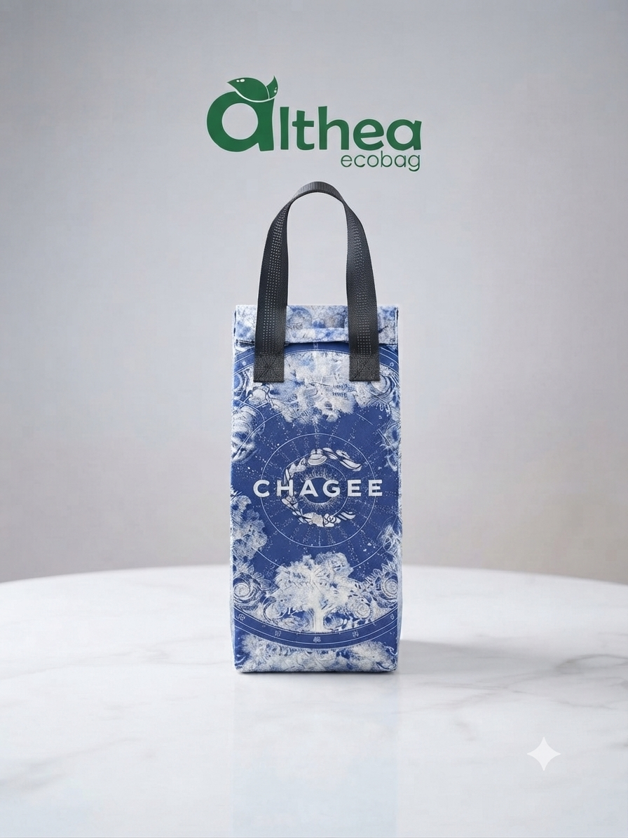 Thermal Bag Custom Logo Cooling Bag Laminasi Custom Brand Thermal Bag Laminasi Custom Coffe Shop