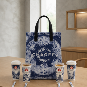 Thermal Bag Custom | Cooler Bag Cafe Custom Chagee 4 Cup