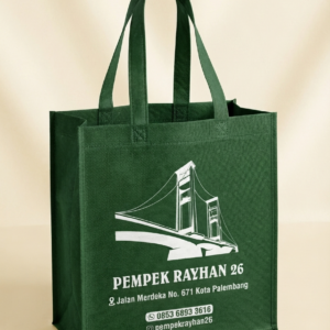 Tas Spunbond Custom Oleh Oleh | Goodie Bag Custom Sablon | Tas Kemasan Spunbond Custom