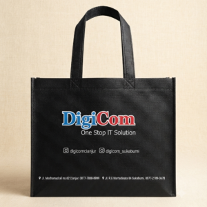 Tas Spunbond Custom Toko Laptop | Goodie Bag Custom Toko HP & Laptop