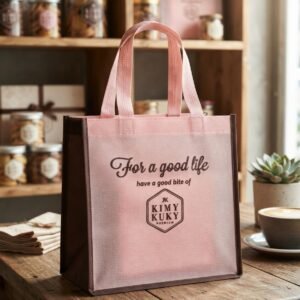 Tas Spunbond Custom untuk Cookies, Kue & Hampers | Tas Spunbond Custom Kimy Kuky