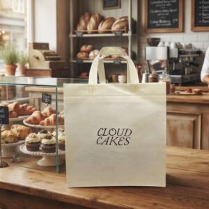 Tas Spunbond Custom Cake & Bakery | Tas Packaging Kue Custom Cloud Cakes
