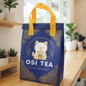 Tas Thermal Bag Custom Logo | Tas Insulated untuk F&B Osi Tea